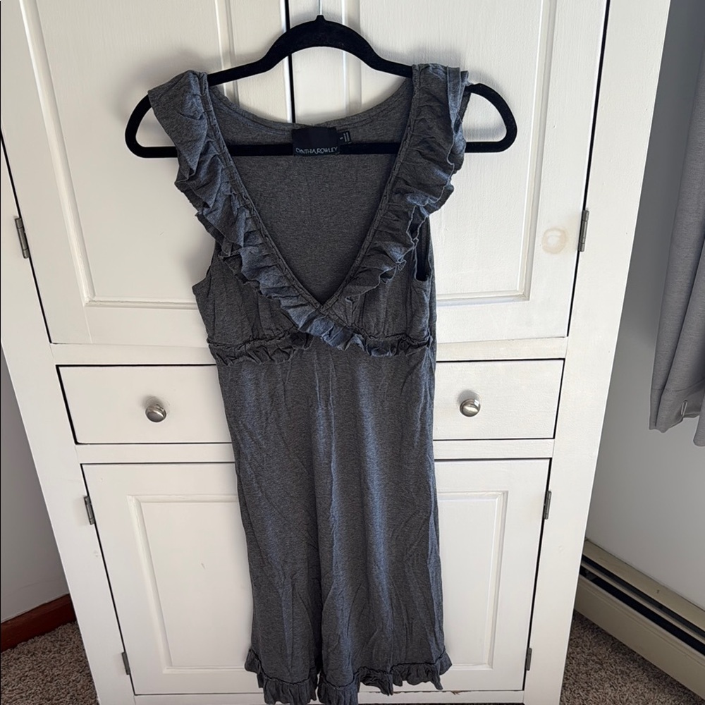 Twelfth Street by Cynthia Vincent Gray Maxi Dress